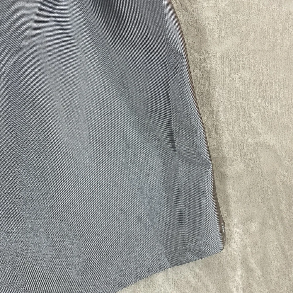 ATHLETIC WORKS Silver Dazzle Basketball Shorts Mens Large Shiny Shimmer AW17A107
